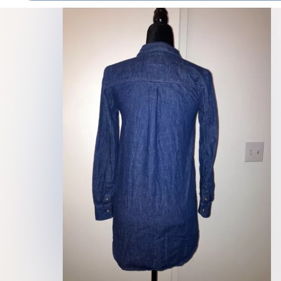 Volcom Denim Shirt Dress XS - Picture 2 of 4